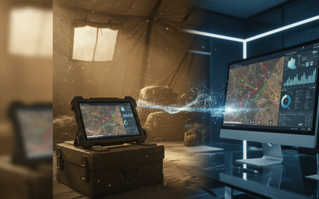 Between Trenches and Offices: Palantir in Service of the State